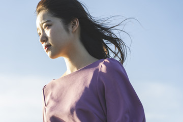 海の女性