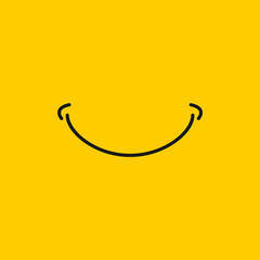 Smile icon vecotr template, international day of happiness, world happiness day logo vector