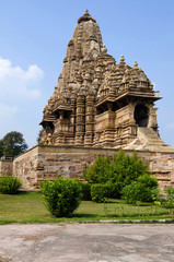 KANDARIYA MAHADEV TEMPLE, Facade - South East View, Western Group, Khajuraho, Madhya Pradesh, UNESCO World Heritage Site