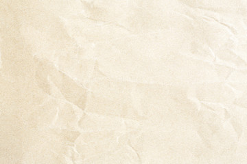 Brown crumpled paper texture