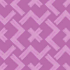 Seamless abstract geometric pattern. Texture patchwork. Mosaic texture. Brushwork. Hand hatching. Can be used for wallpaper, textile, invitation card, wrapping, web page background.