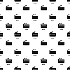 Wristlet bag pattern vector seamless repeating for any web design