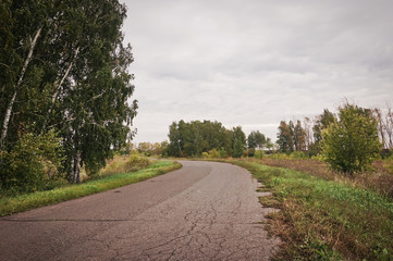 Fototapeta premium road in the countryside