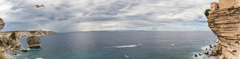 Les célèbres falaises de Bonifacio