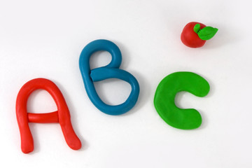 ABC  concept baby