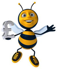 Fun bee - 3D Illustration