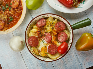 Hungarian  Rakott Krumpli