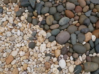 rock stone in the garden,pebbles on the beach