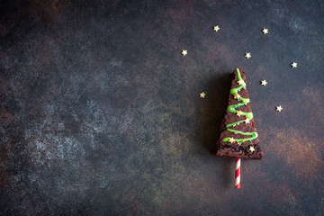 Brownies Christmas Tree