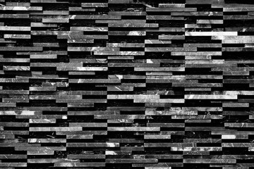 pattern of decorative black marble wall background