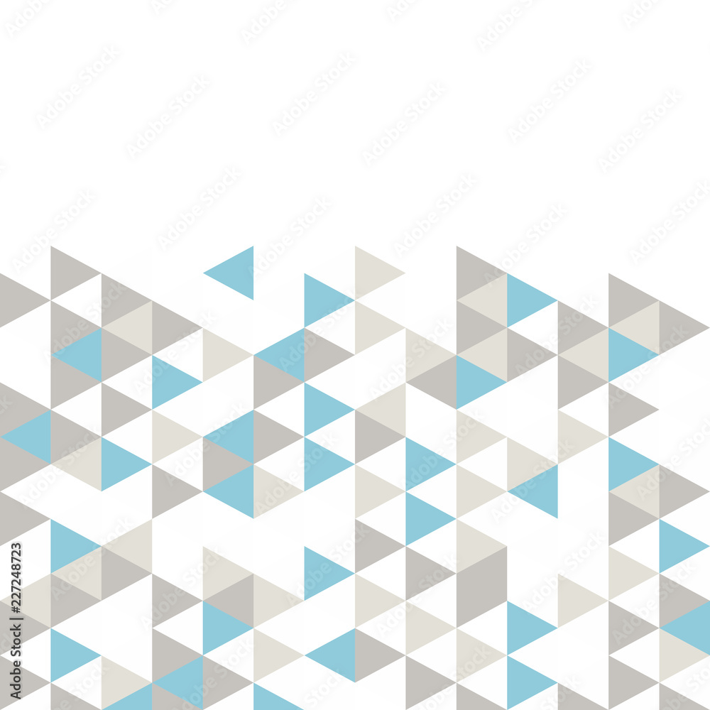 Wall mural vector background with triangles. abstract geometric background