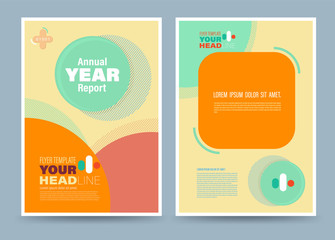 Colourful annual report