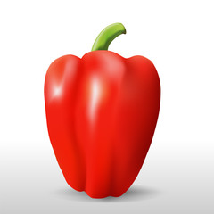 One Red pepper.
