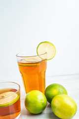 Lemon and lemon black tea