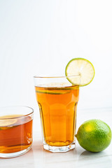 Lemon and lemon black tea