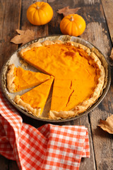homemade pumpkin pie