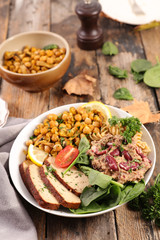 buddha bowl, mix vegan meal