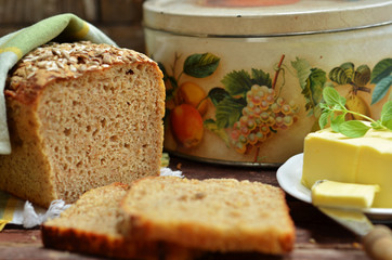 Rye bread light sourdough