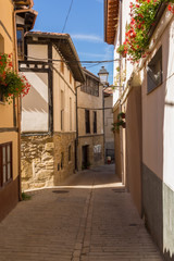 The salty valley of Añana, Spain