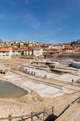 The salty valley of Añana, Spain
