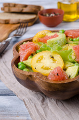 Salad of fresh vegetables