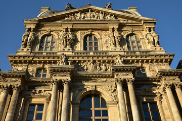 Pavillon au louvre à Paris, France