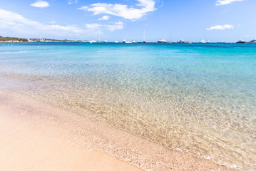 Beautiful beach on Sardegna island, Italy