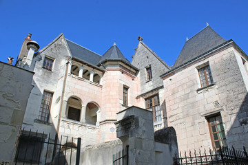 Fototapeta na wymiar Building in Loches, France