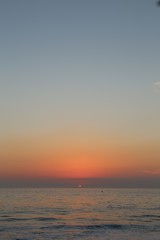 Sonnenuntergang in Zahara de los Atunes