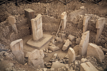 Ancient Site of Göbekli Tepe in southern Turkey