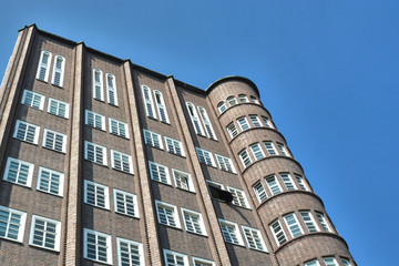 Backstein Hochhaus - Capitol-Hochhaus in Hannover