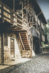 rural building in a mountain village