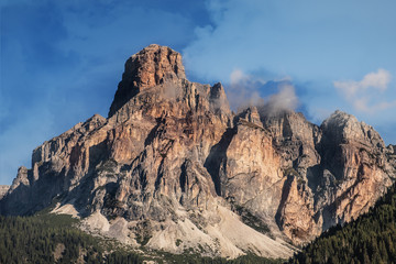 Fototapeta premium Dolomites rock massif