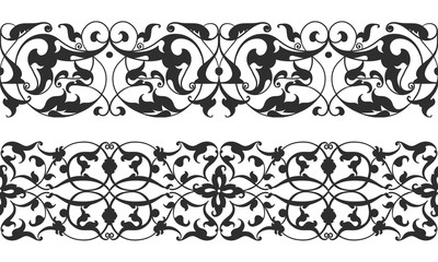 Ethnic ribbon pattern - 227285193