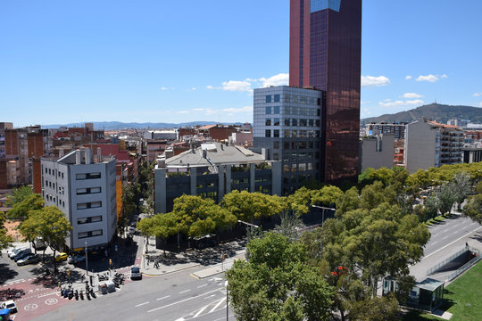 Edificios en Barcelona ciudad