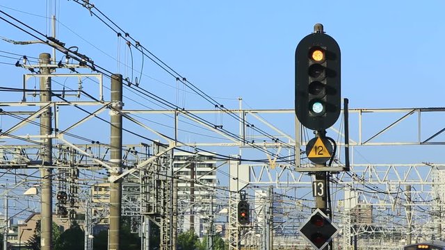 信号機と鉄道