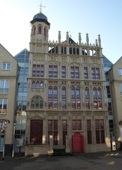 Fototapeta na wymiar Historische Rathausfassade - Wesel