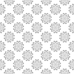 Gray and white seamless pattern