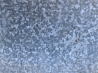 Frost metal abstract background. Winter cold texture for design.