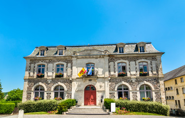 Fototapeta premium Town hall of Riom-es-Montagnes, France