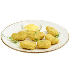 Nuggets on a plate