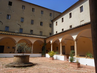 Fototapeta na wymiar Pienza - Palazzo Piccolomini