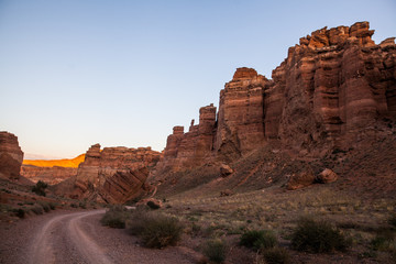 Fototapeta premium Charyn Canyon in Kazakhstan