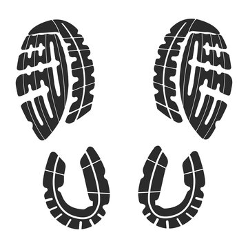 Imprint soles shoes - sneakers