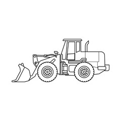 Vector design of build and construction symbol. Set of build and machinery stock vector illustration.