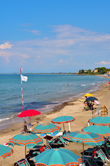 Agropoli beach Salerno Italy