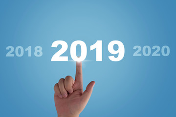 New Year Concept Background