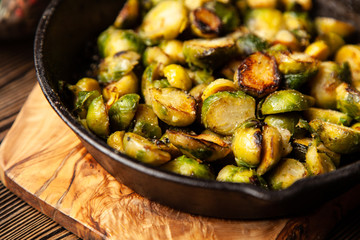 Roasted brussles sprouts