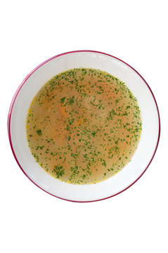 chicken broth greens