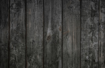 Old gray wooden wall, background photo texture